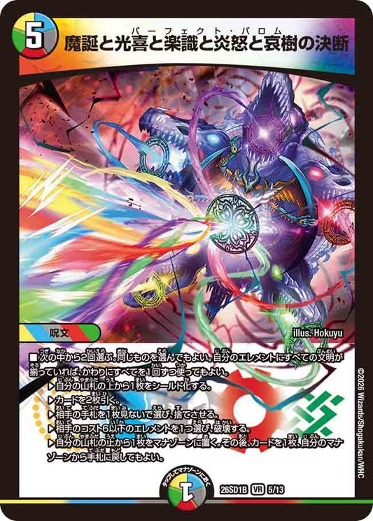 魔誕と光喜と楽識と炎怒と哀樹の決断　B